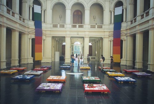 "Crosses of the Earth", 2000, Museo de Arte Contemporaneo, Santiago de Chile
